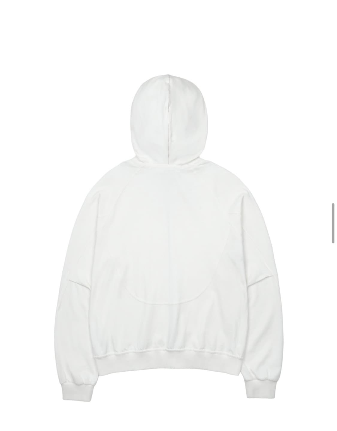 산산기어 워시드 후디 집업 아이보리 상품이미지2