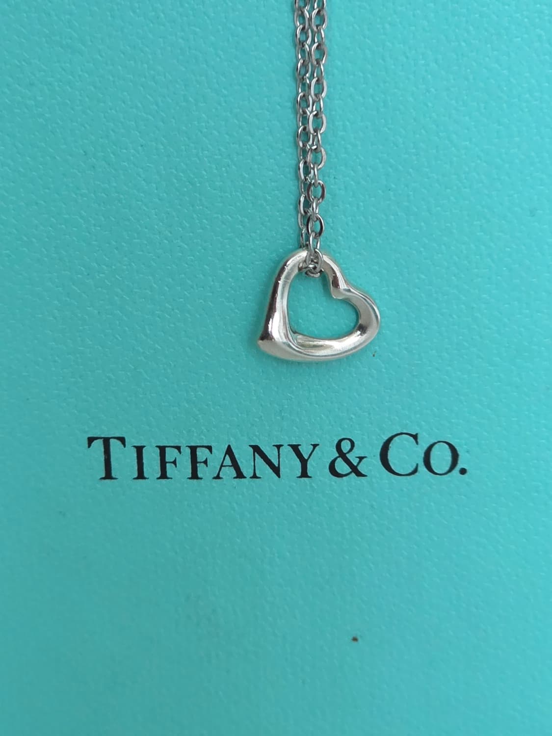 티파니앤코 엘사퍼레티 오픈하트 11mm 펜던트 상품이미지1