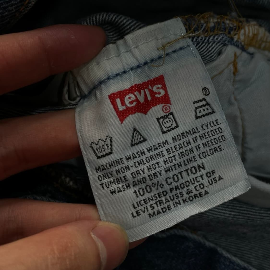 34 리바이스 501 청바지 상품이미지3