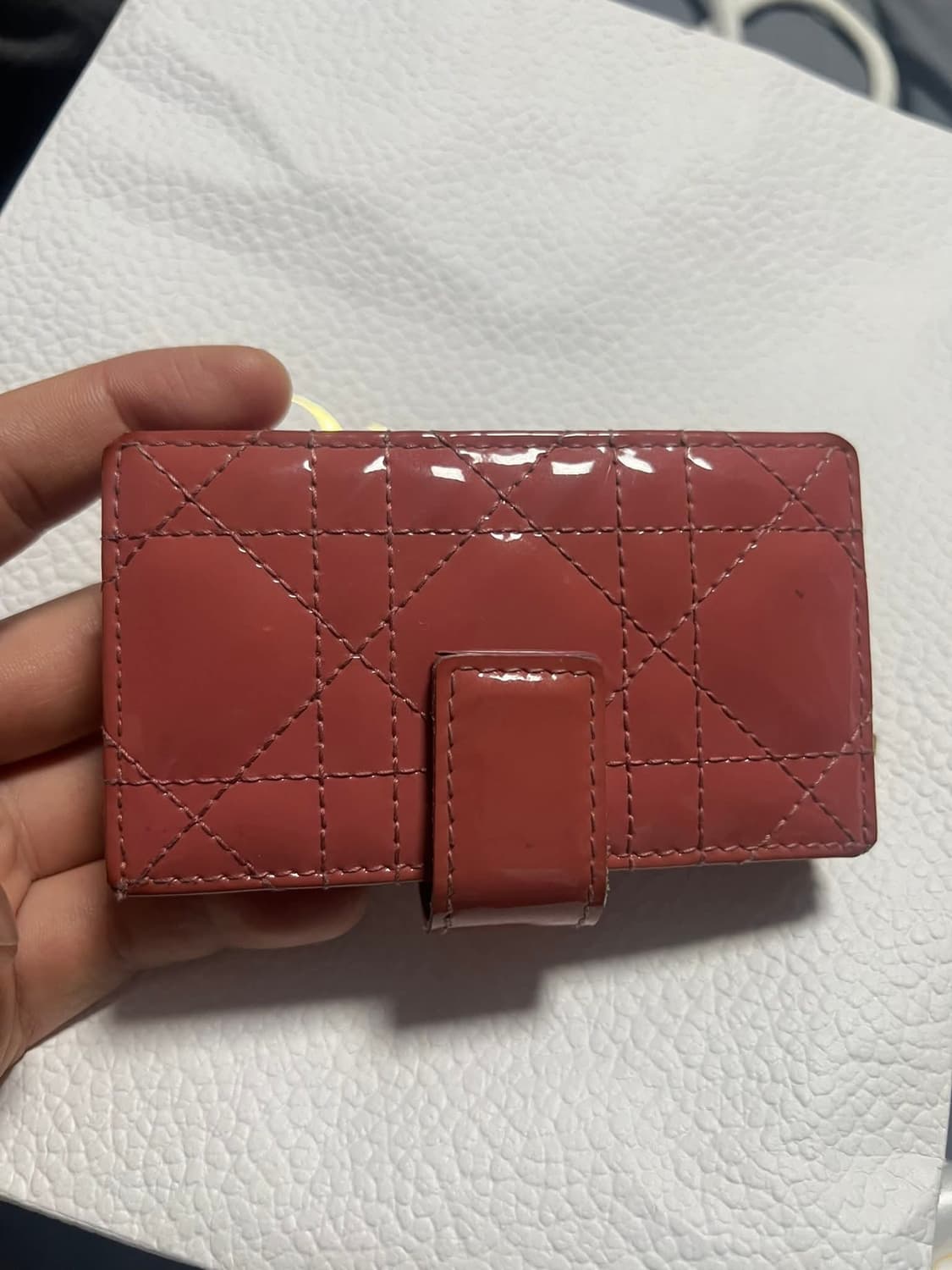 [정품] Dior 신형 패이던트 라벤더 카드지갑 상품이미지2