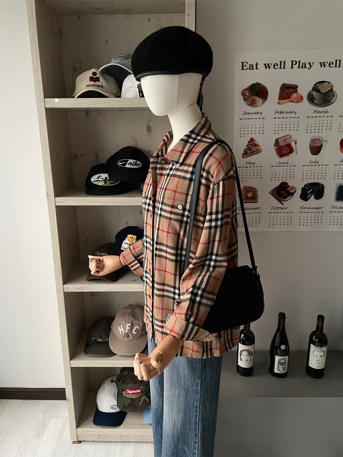 버버리 노바체크 울 셔츠 상품이미지5