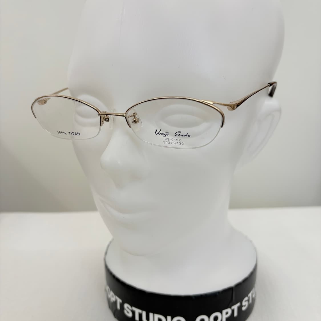 KENJI SUDO 골드 티타늄 빈티지 반무테 상품이미지5