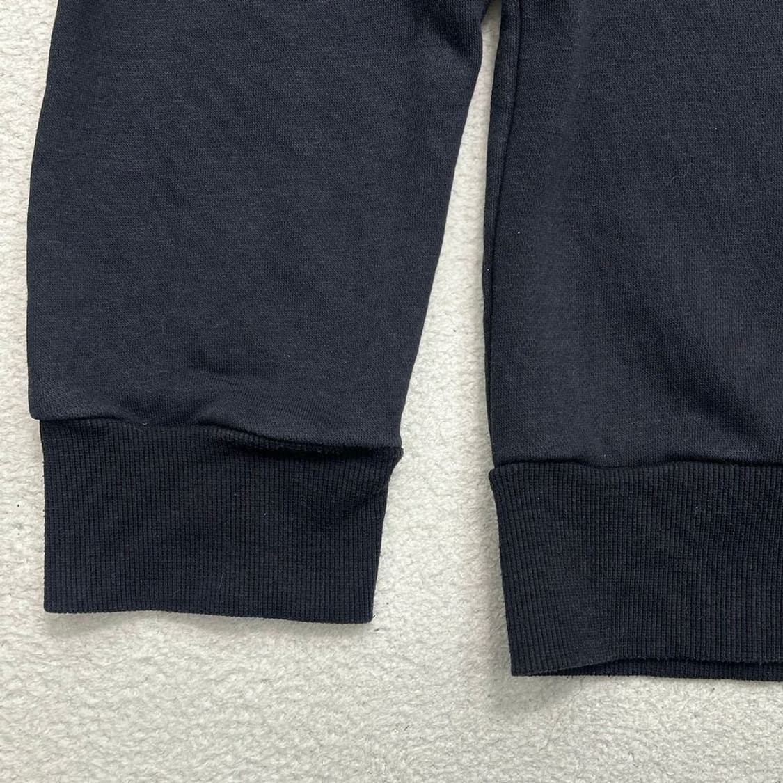 아디다스 블랙 화이트 빅 트레포일 스웻후드 XL 상품이미지3