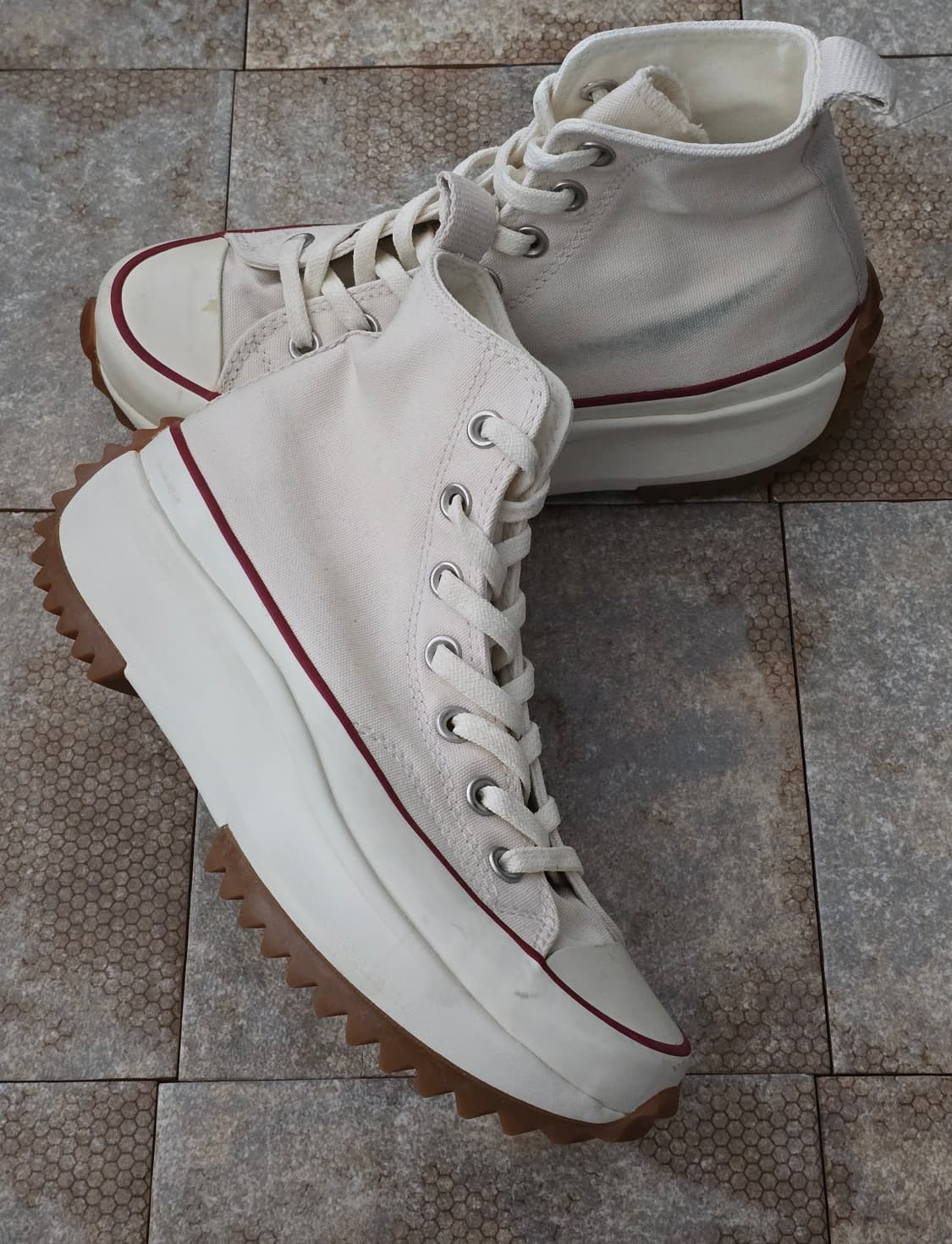 (240)컨버스 런스타 하이크 하이 파치먼트 상품이미지7