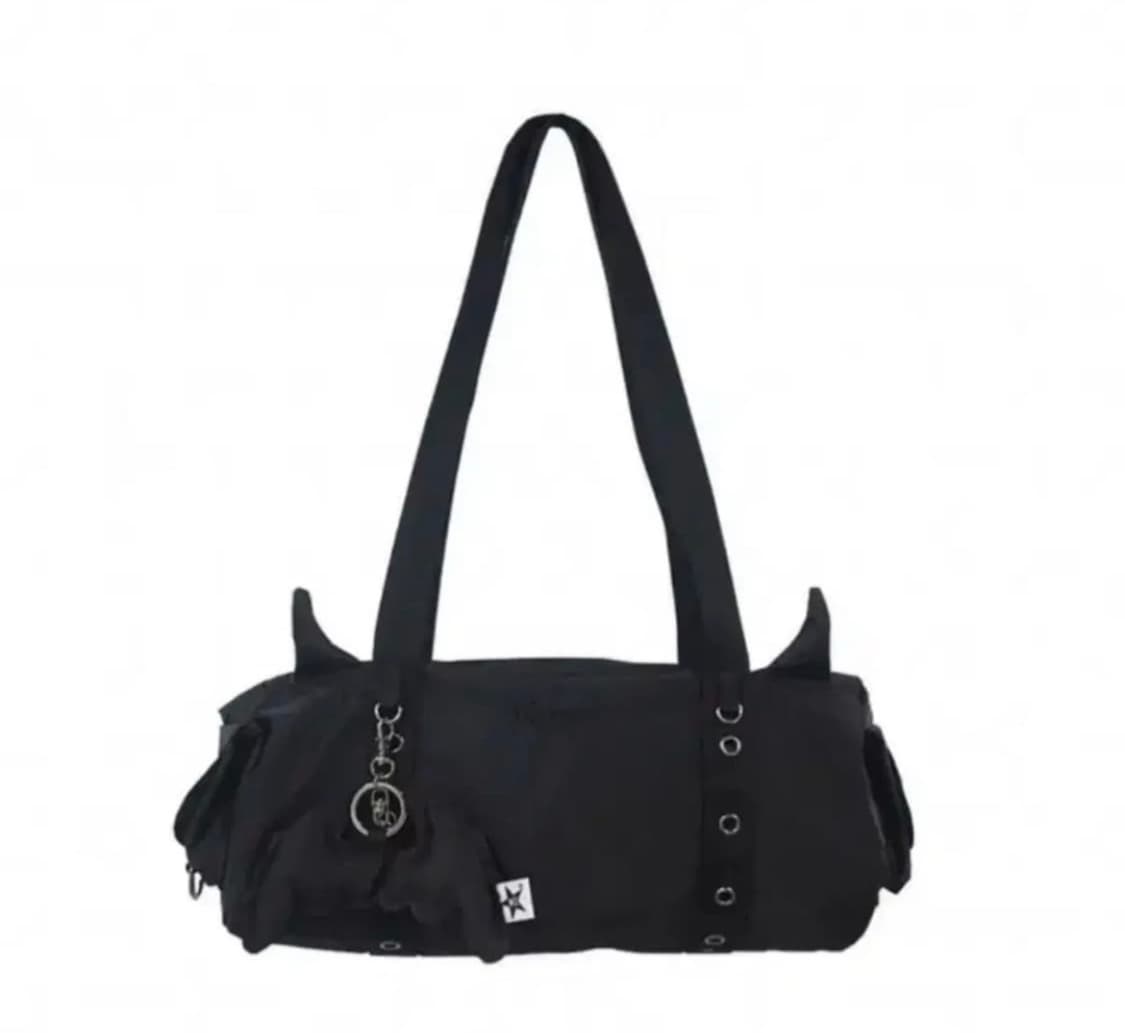 누엣 데빌 보스턴백 숄더백 블랙 nuyet 상품이미지1