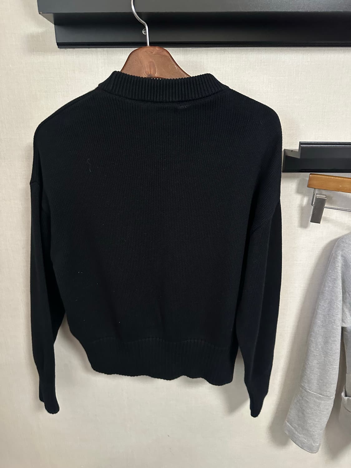 아미 빅로고 하트 니트 Lsise (90-95)정품 상품이미지8