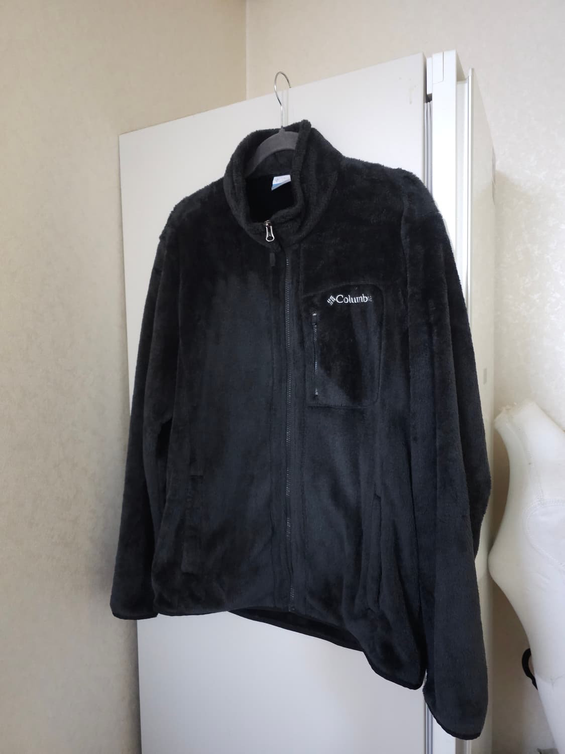컬럼비아 블랙 플리스 자켓 상품이미지1