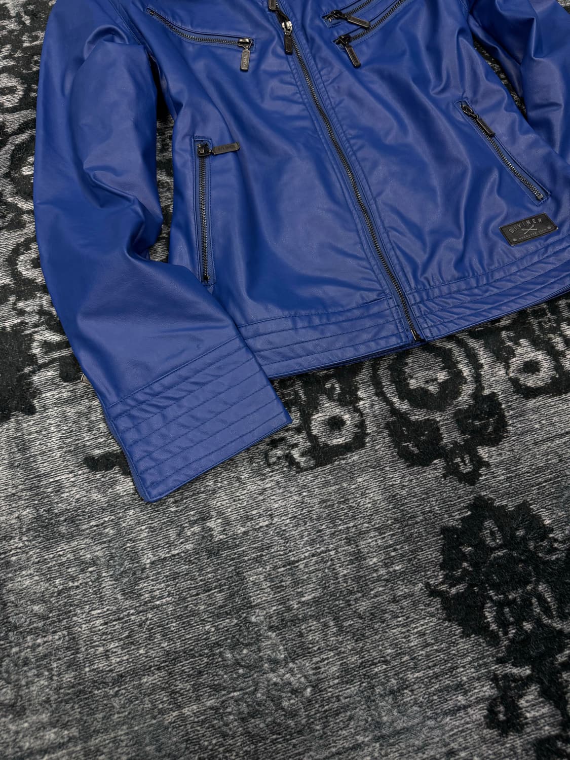 Diviner 00s vkei leather fur jacket 상품이미지5