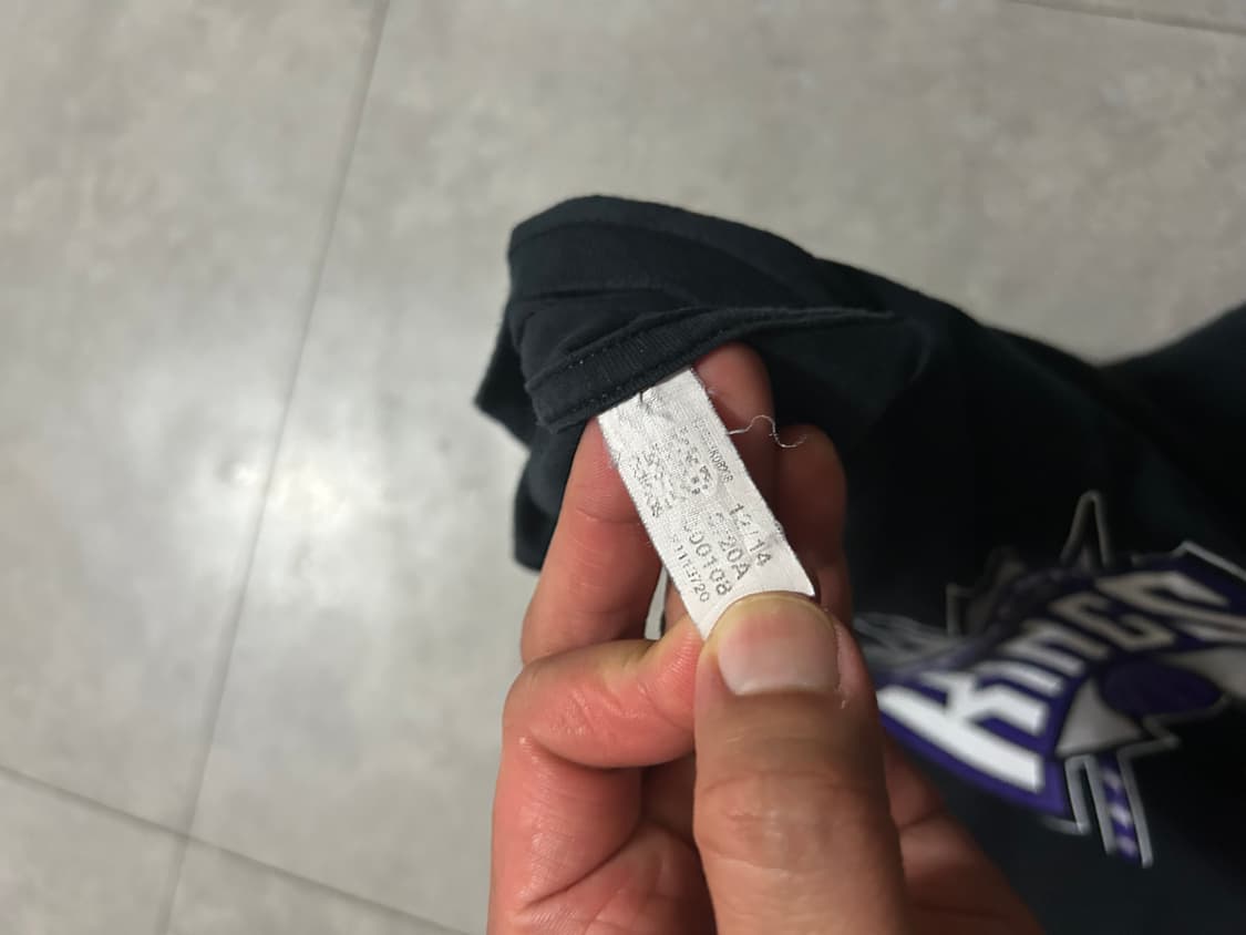 아디다스 x 세크라멘토킹 빈티지 슬리브리스  티셔츠  110size   상품이미지4