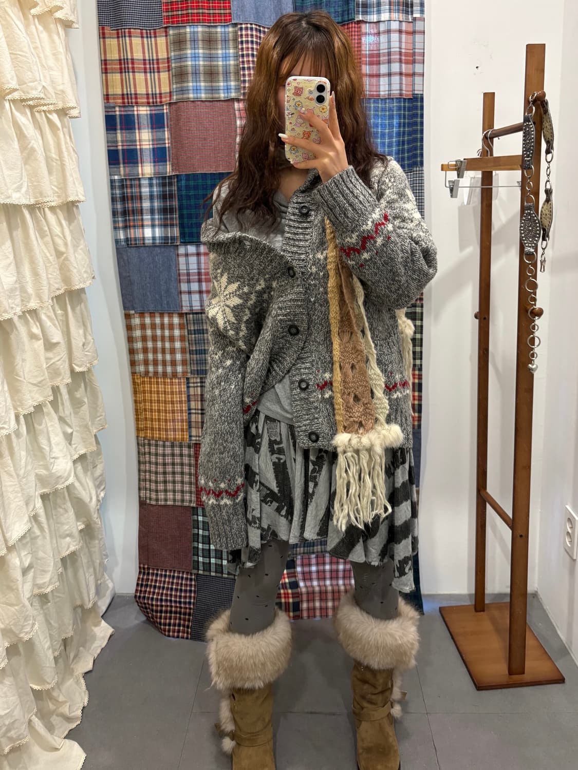 히스테릭그래머 언발 스커트 상품이미지2