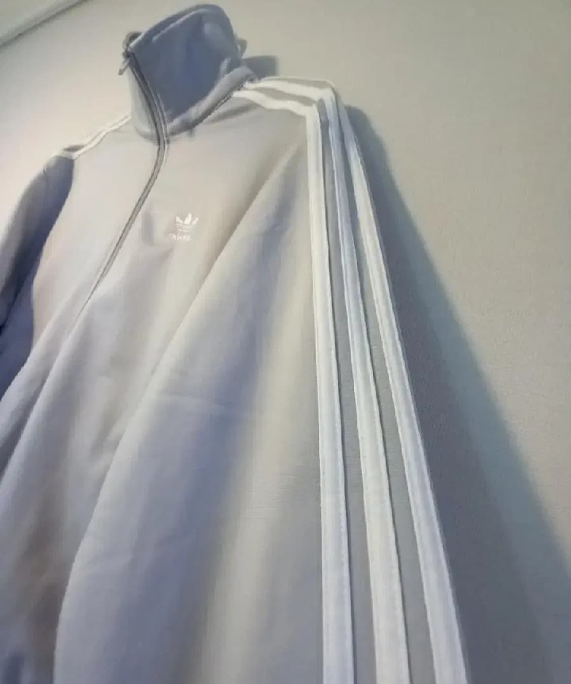 아디다스 그레이 트랙탑 저지 져지집업 105/XL 상품이미지2