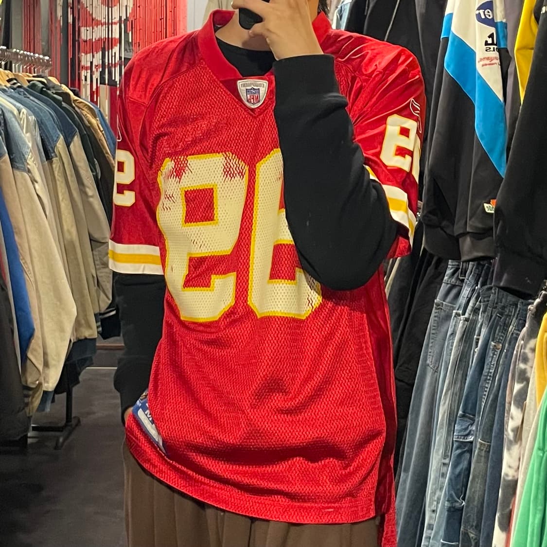 [IM]리복 NFL 져지 캔자스시티 치프스 Bell 레드 No.99 상품이미지5