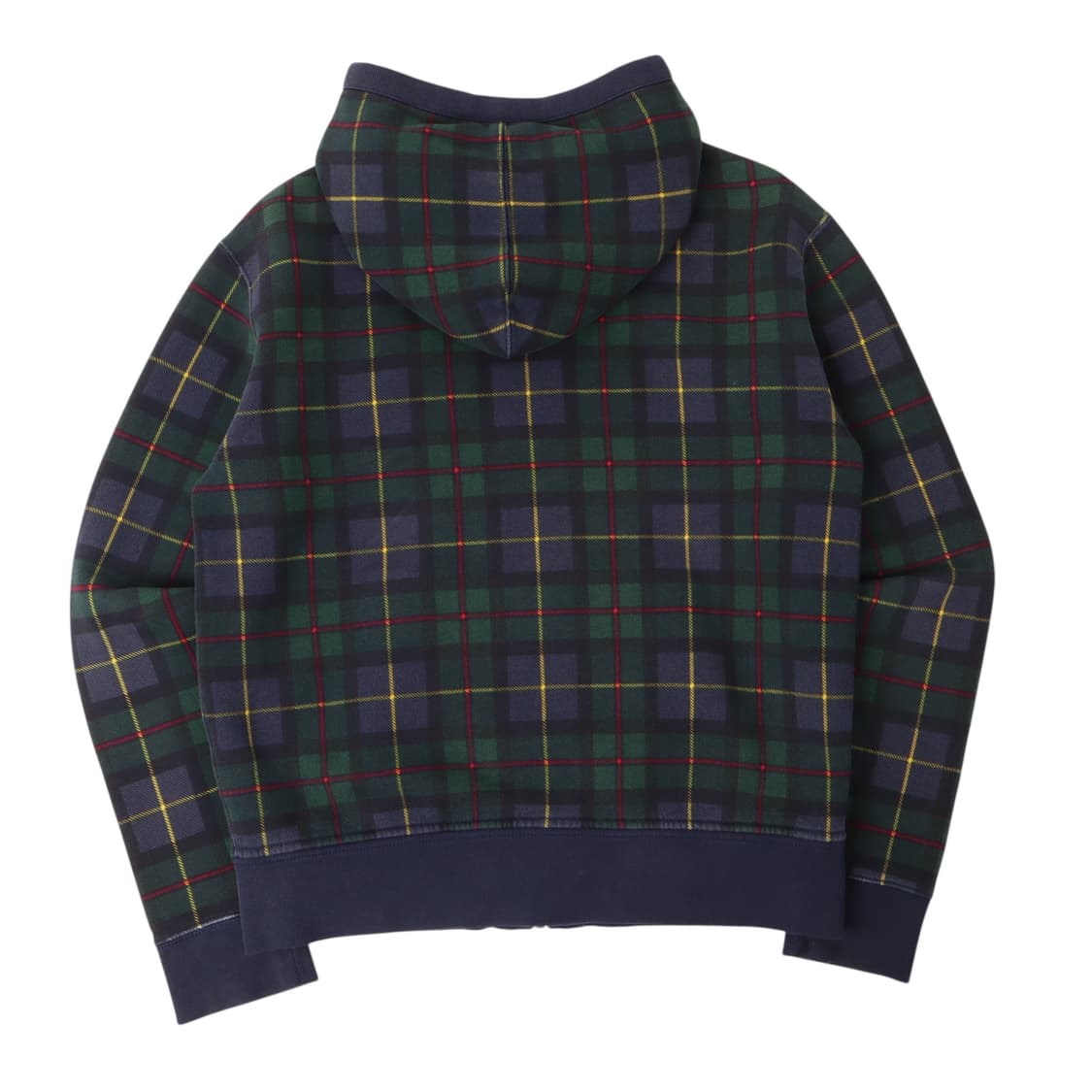 폴로 랄프로렌 블랙와치 타탄 체크 써멀 후드집업 상품이미지5