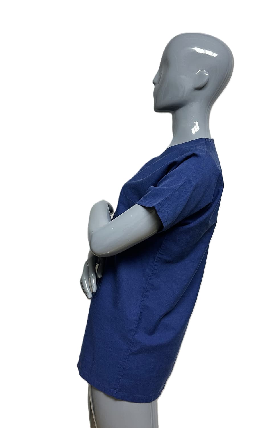 미국 미군 여군용 수술복 간호사 군의관 브이넥 반팔 티셔츠 (XS) 상품이미지3