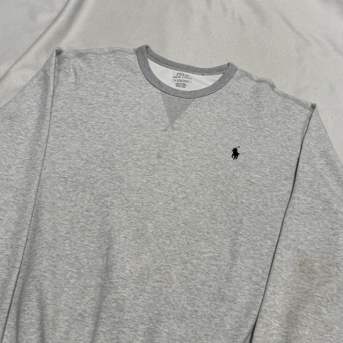 XL 폴로랄프로렌 그레이 맨투맨 상품이미지1