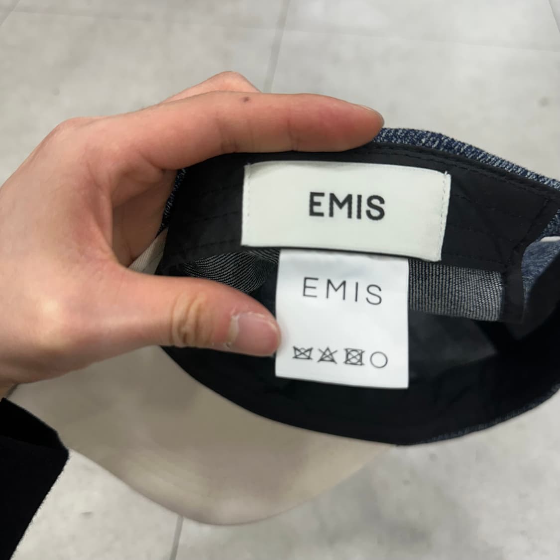 이미스 데님 볼캡 상품이미지3