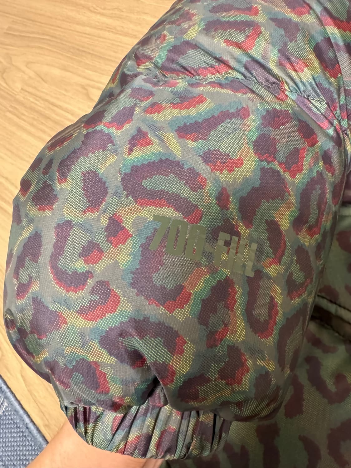 슈프림 supreme 700 필 레오파드 퍼퍼 자켓 다운 XL 상품이미지5