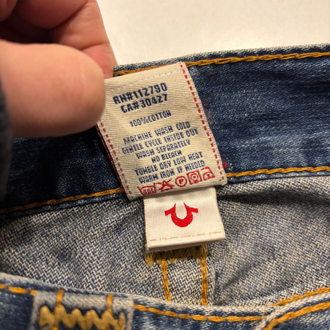 [30] 트루릴리젼 조이빅티 데님 청바지 팬츠 C74 상품이미지6