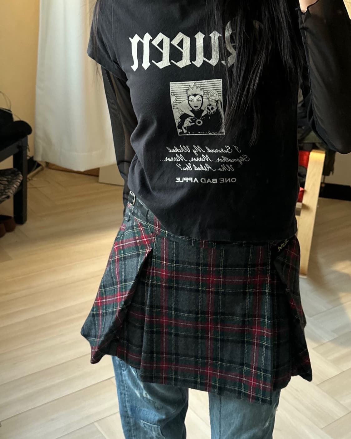 [X-GIRL] tartan check mini skirt 상품이미지7