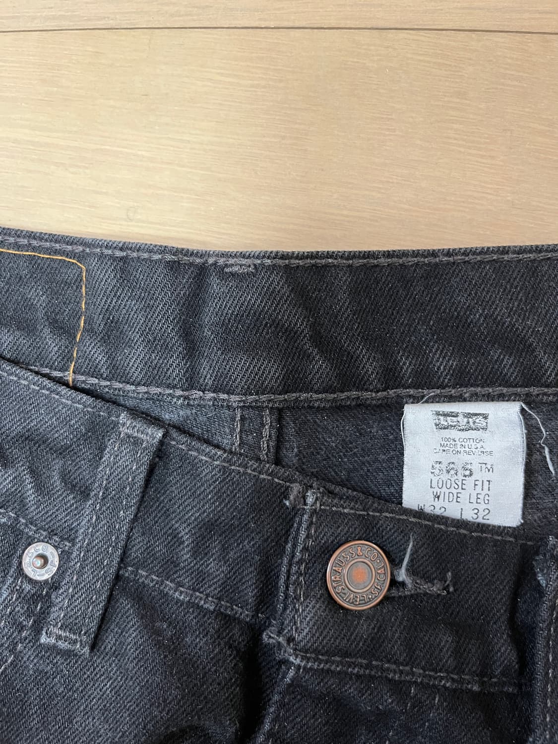 90's 리바이스 505 32/32 (Made in USA) 상품이미지2