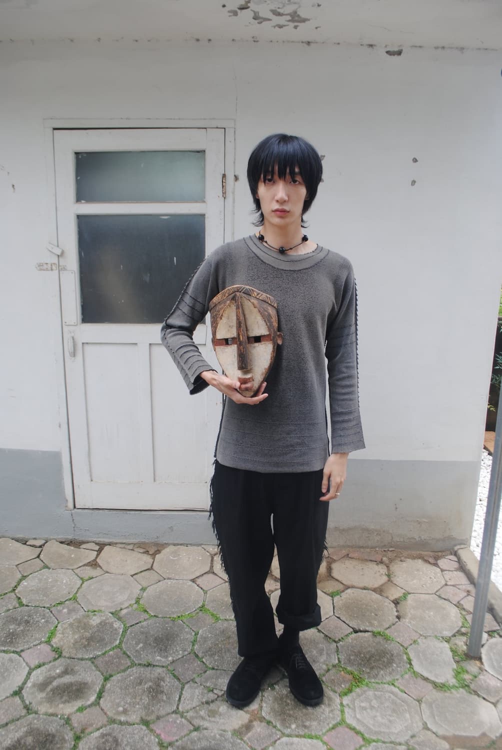 issey miyake men 3d knight knit 상품이미지1