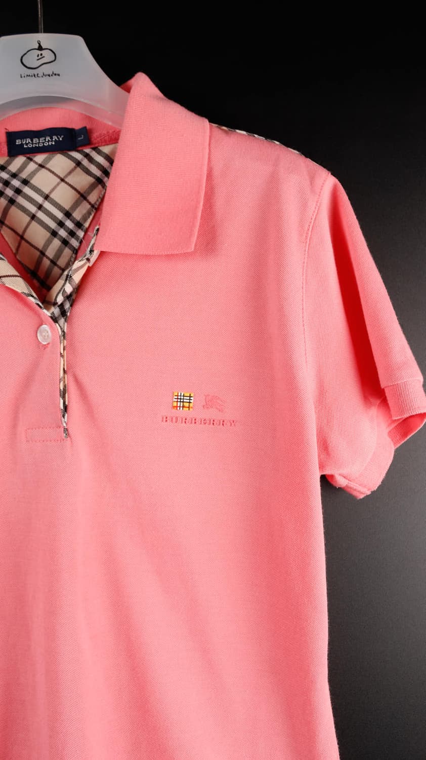 버버리 런던 반팔 카라티 상품이미지3
