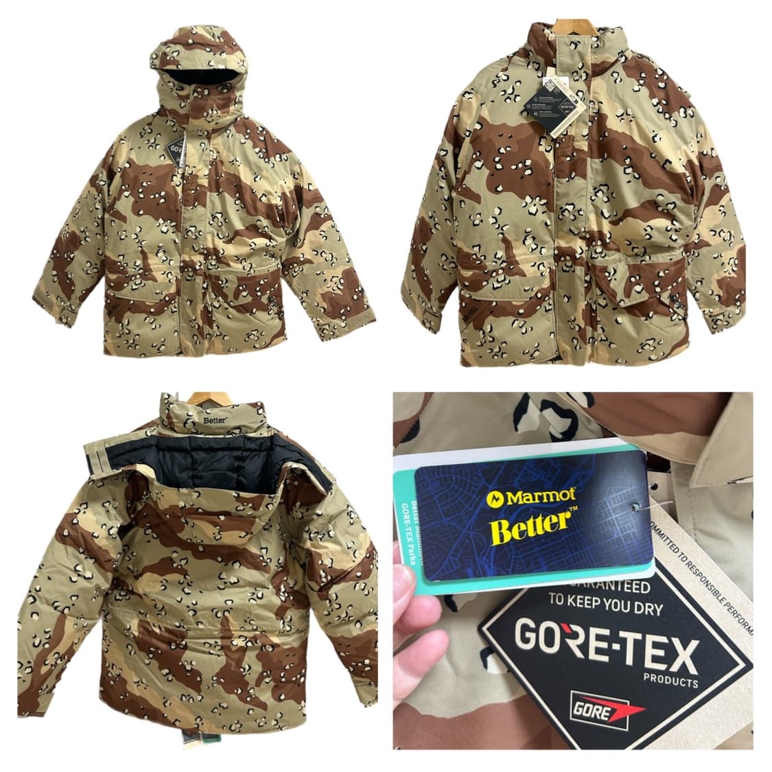 Marmot x Better gift shop 콜라보 한정판 몬스터 파카 상품이미지5