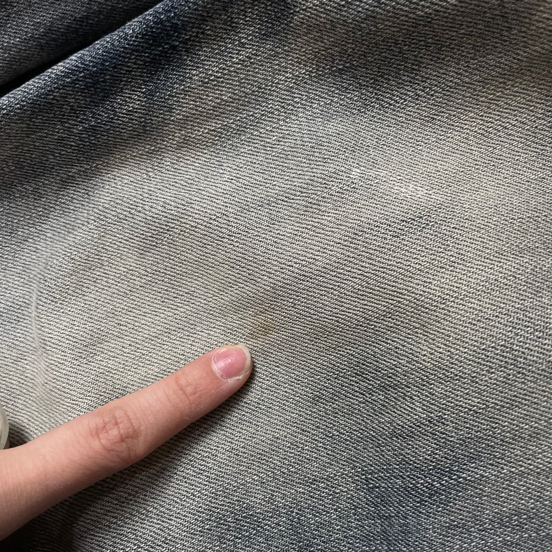 (32) 에비수 중청 워싱 스티치 데님 팬츠 상품이미지5