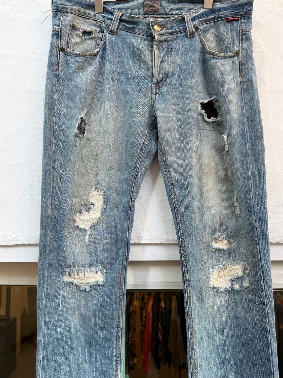 DonaN 도난 맵스트리 디스트로이드 데님 진 W38 상품이미지3