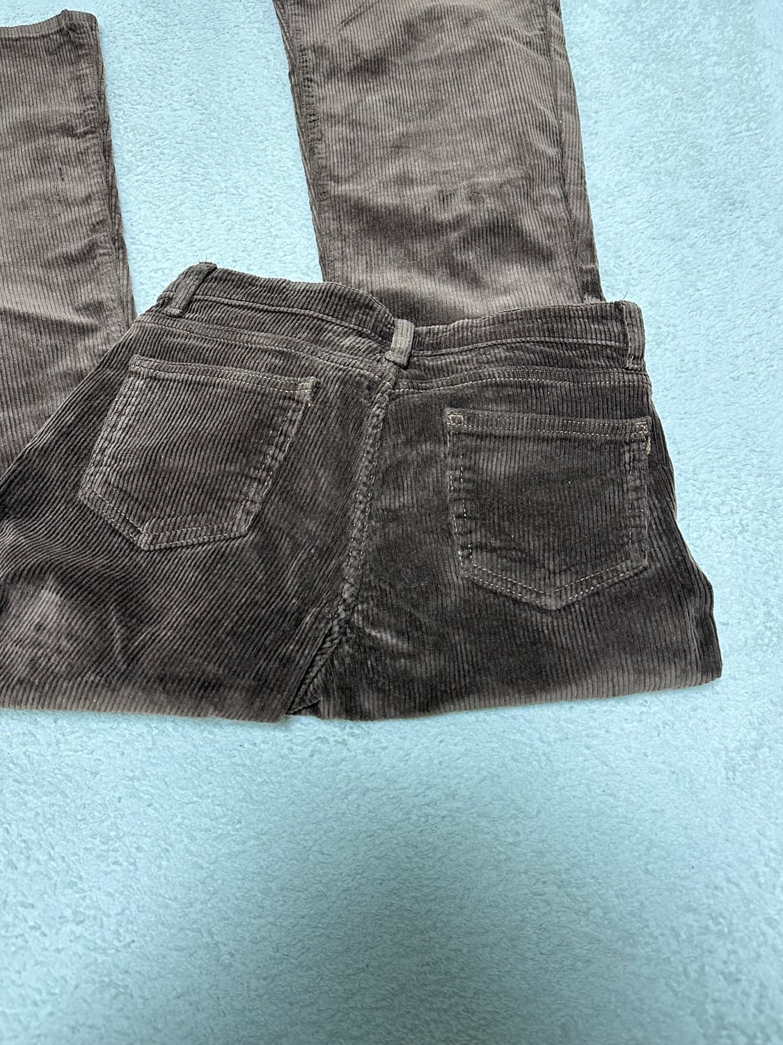 블랙업 부츠컷 코듀로이 팬츠(브라운) 상품이미지3