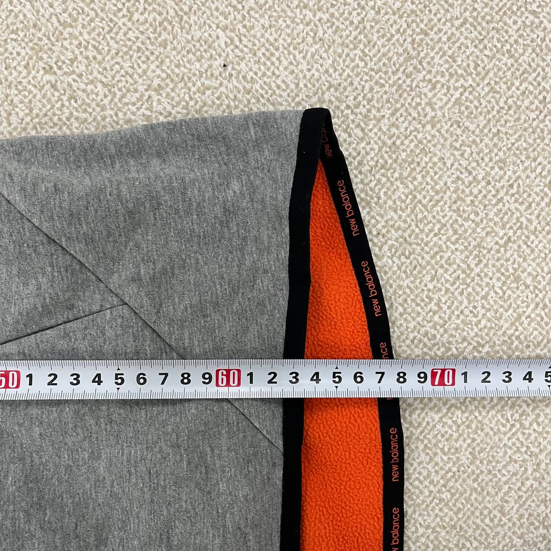 [M] 뉴발란스 반집업 기모 포켓 아노락 후드티 1219M2 상품이미지5