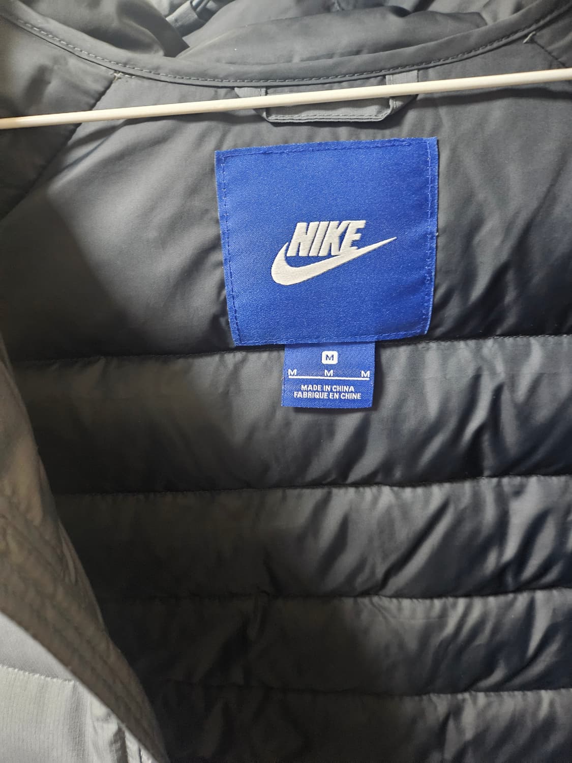 나이키 후드 패딩조끼M(100) 상품이미지2