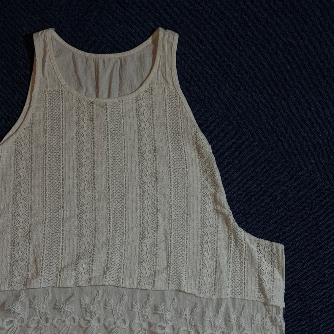 모리걸 자수포인트 나시 상품이미지2