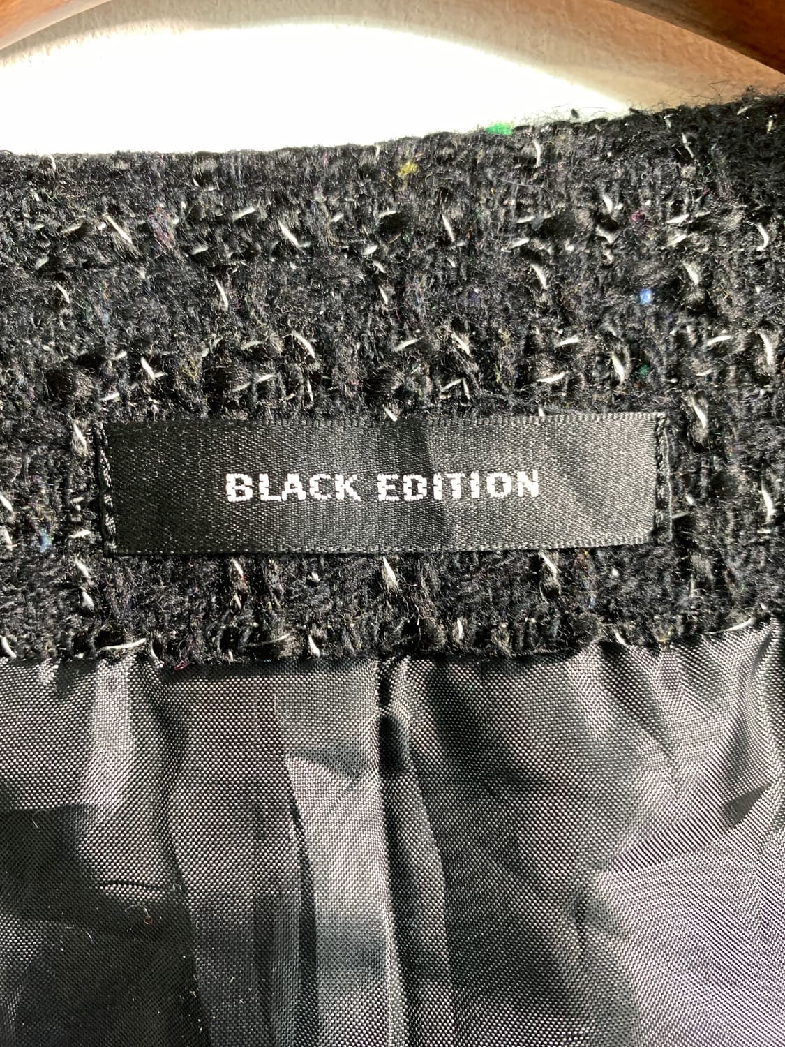 black edition 빈티지 트위드 셋업 M 상품이미지3