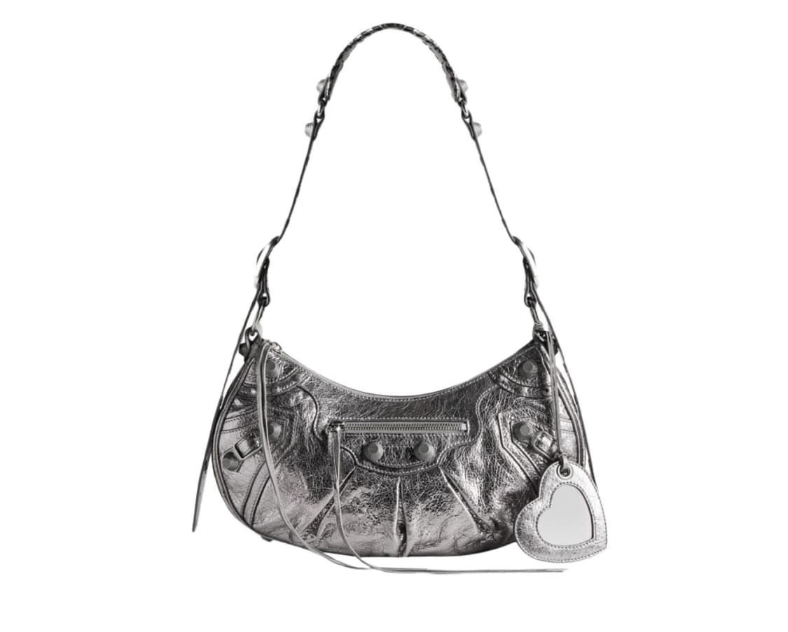 발렌시아가 르카골 S 실버 숄더백 상품이미지1