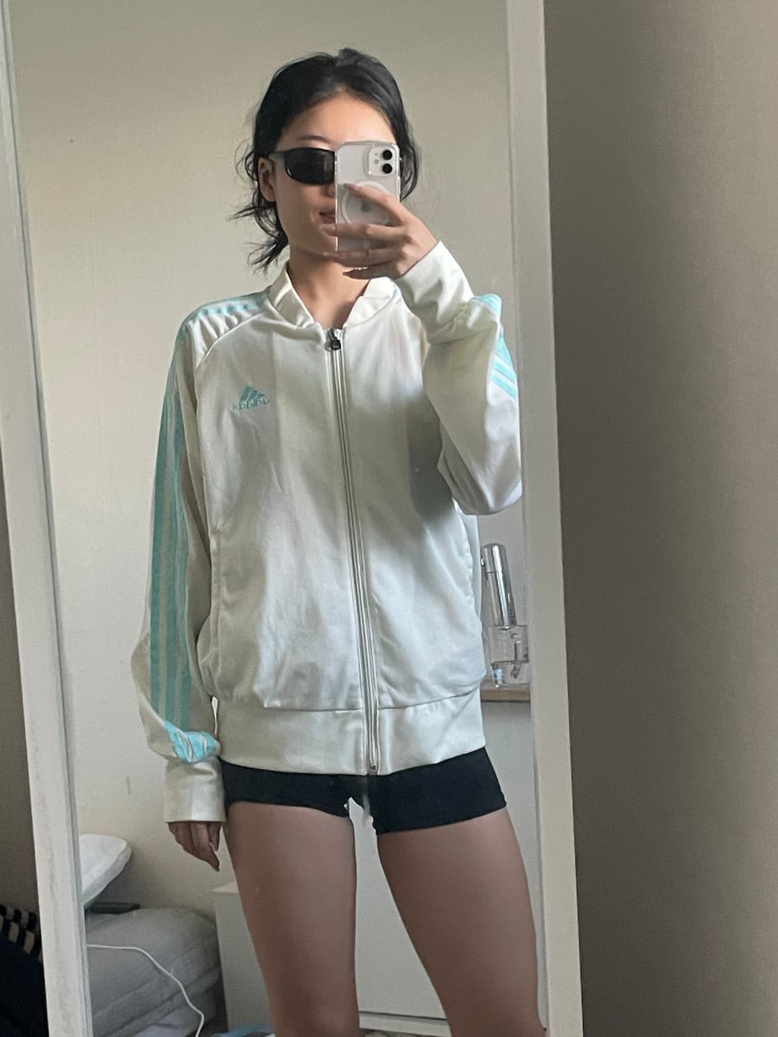아디다스 져지 흰색 민트 상품이미지2