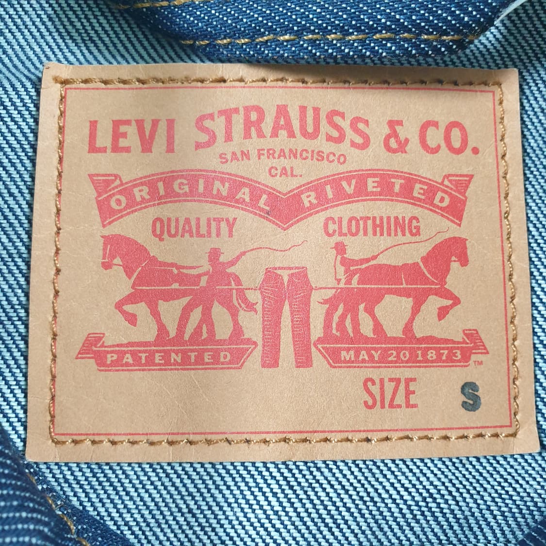 리바이스 데님 자켓 상품이미지3