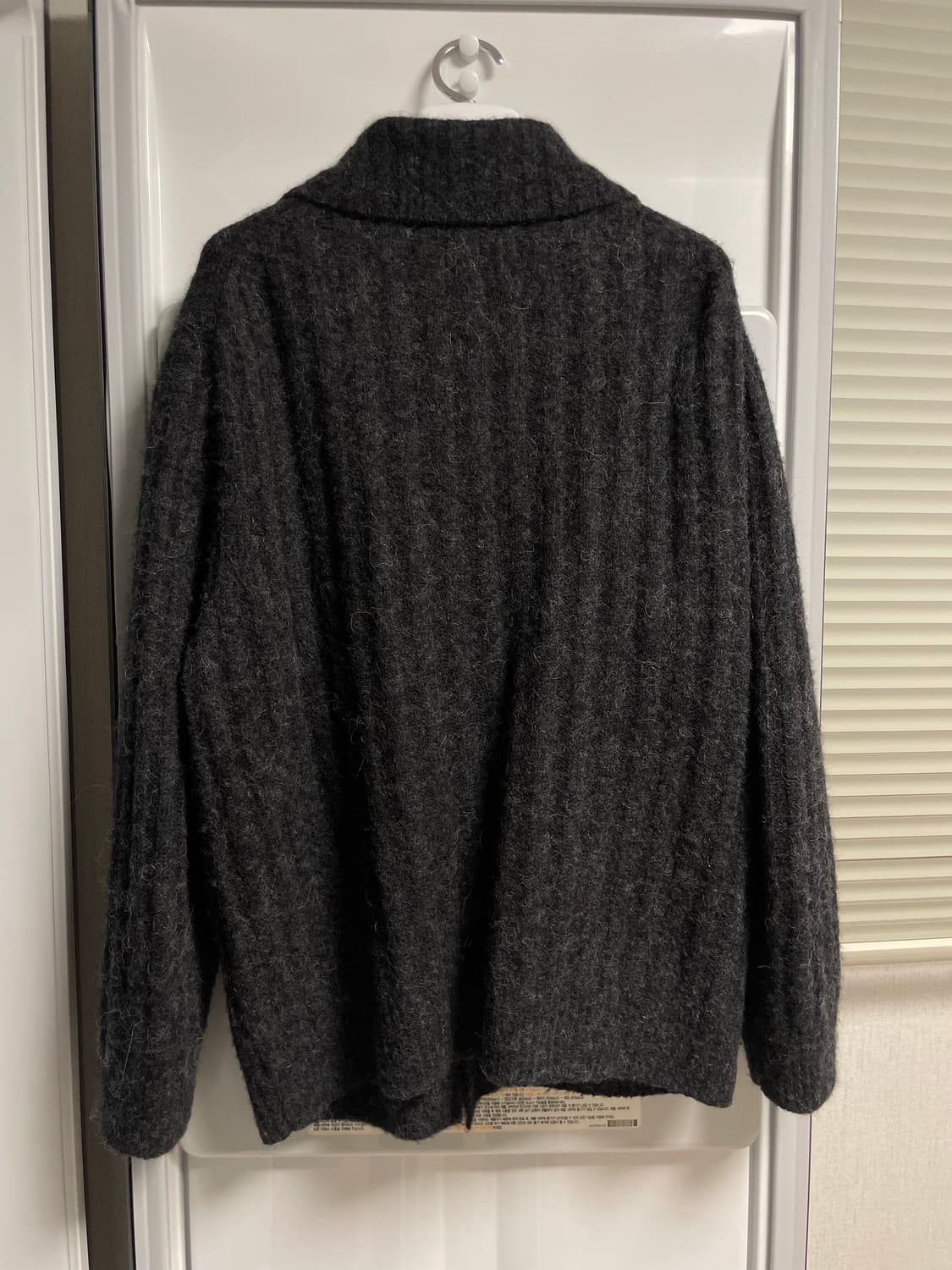 [5] 오라리 베이비 알파카 와이드 립 가디건 상품이미지2