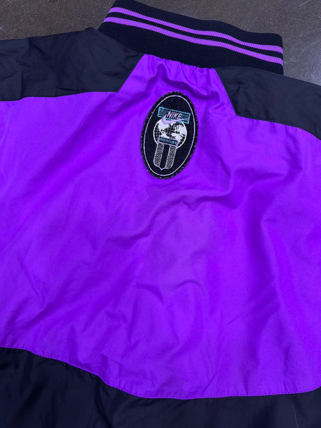 나이키 올드스쿨 인터네셔널 배색 바람막이 점퍼 L 상품이미지7