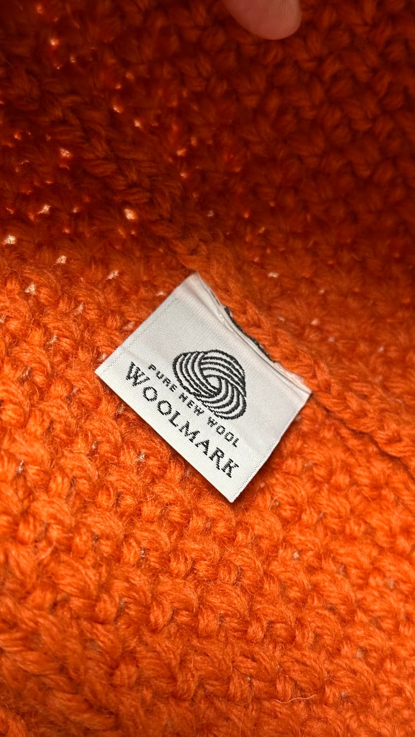 존몰리 오렌지 숄칼라 가디건 xl(105) 상품이미지2