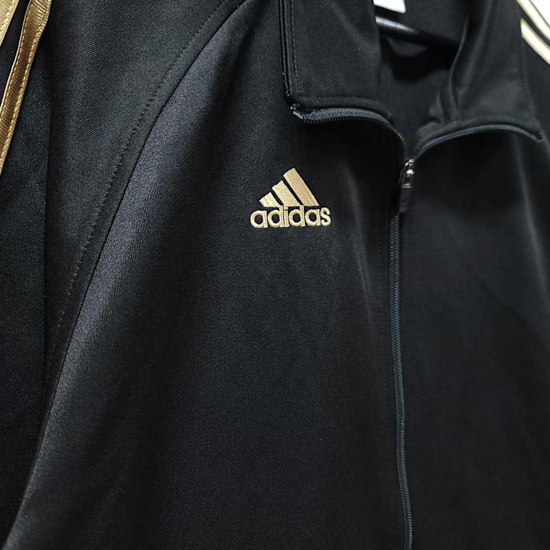 [XL] 아디다스 블랙&골드라인 마샬아츠 트랙탑 져지 상품이미지4