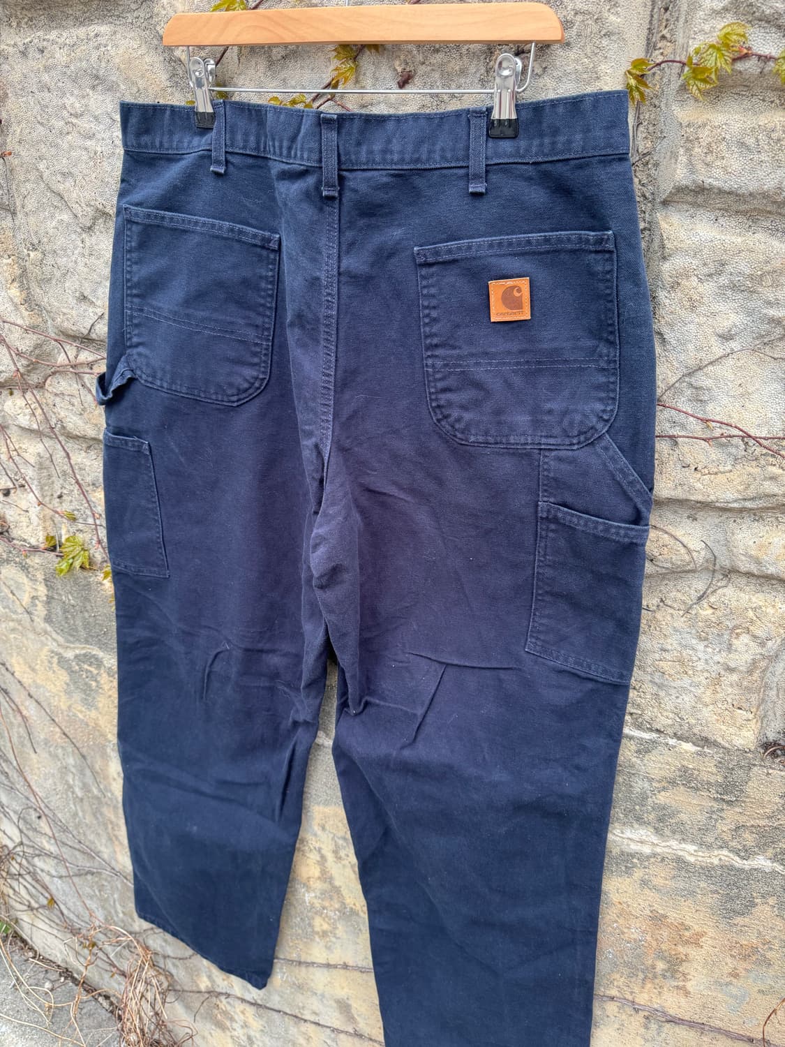 칼하트 빈티지 b11 mdt 네이비 카펜터 싱글니 워크 팬츠 38 상품이미지4
