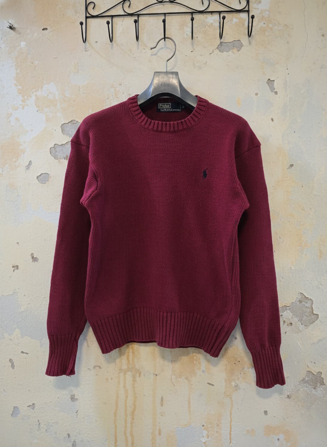 폴로 랄프로렌 버건디 니트 95 상품이미지1