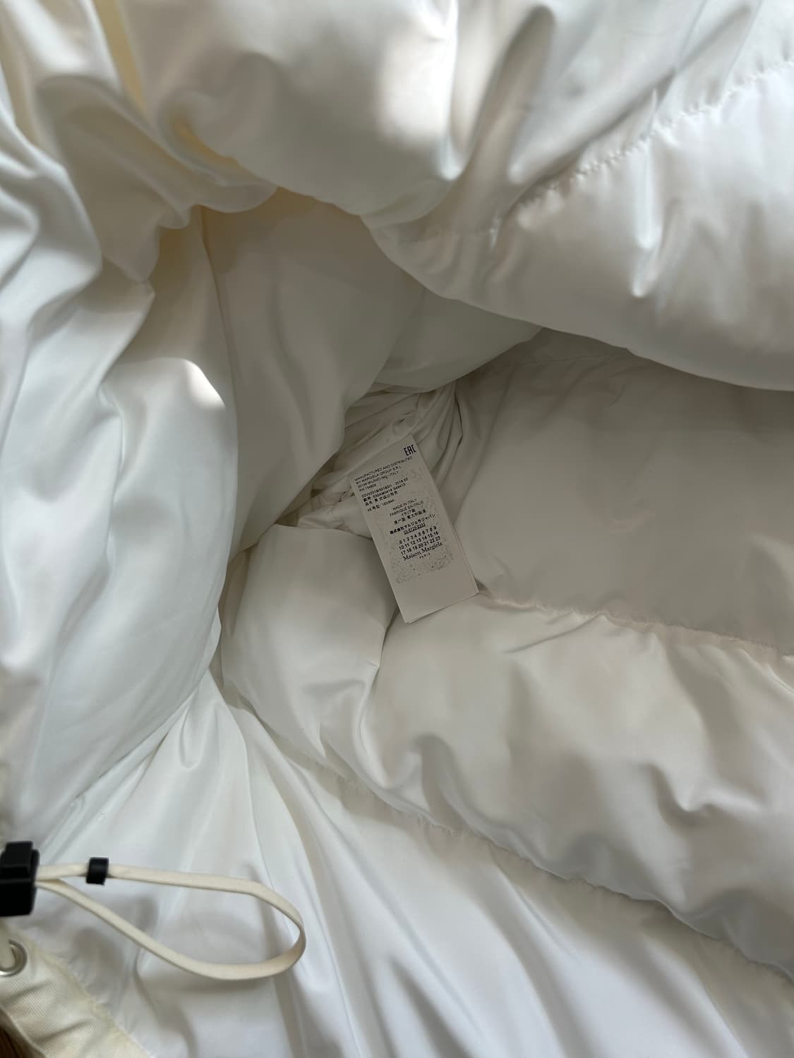 마르지엘라 화이트 다운 아노락 상품이미지8