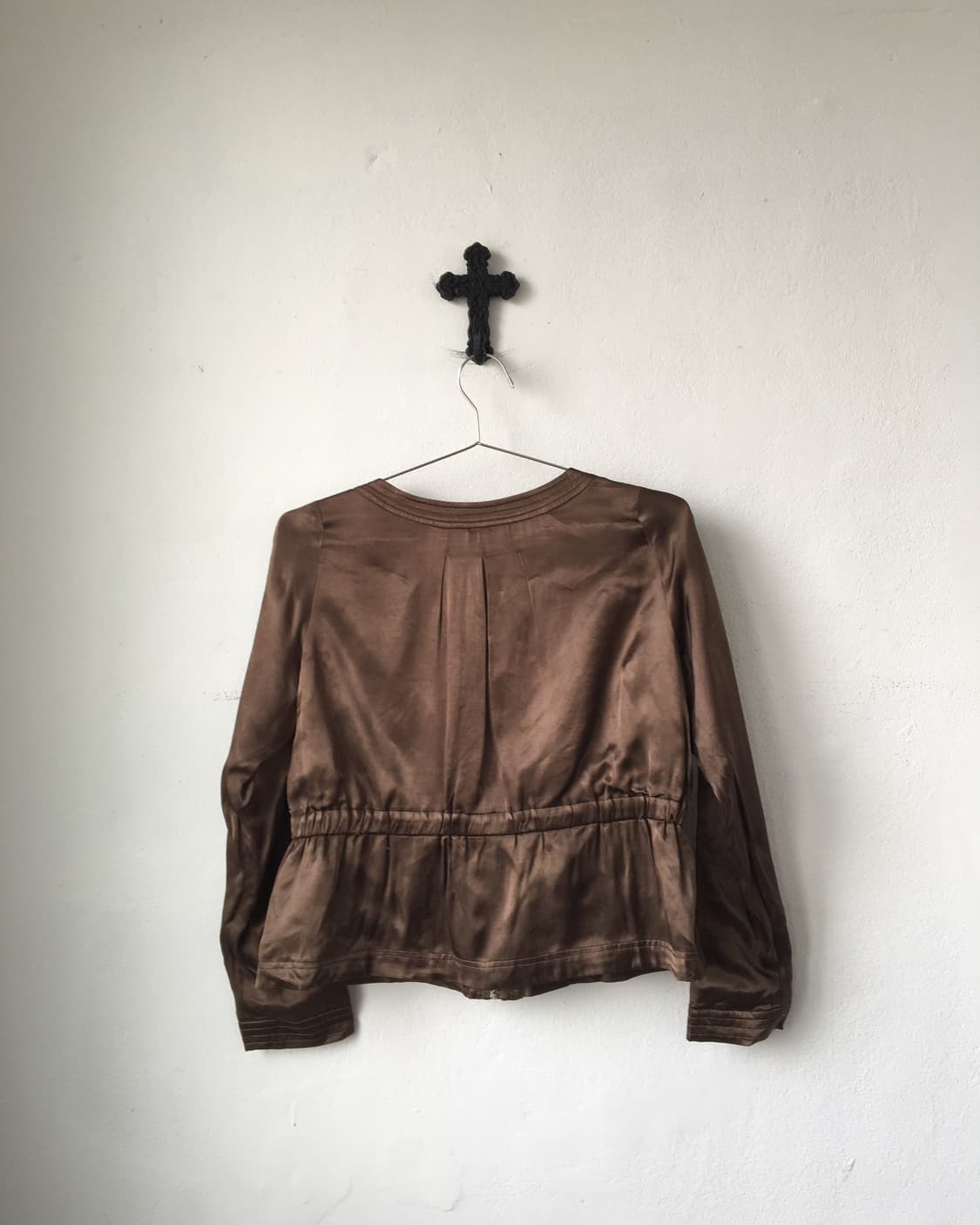 Glossy zip up jackwt 상품이미지3