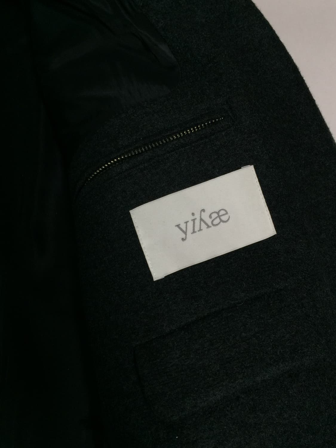 yiyae 이예 22aw 울 블레이저 자켓 차콜 M 상품이미지6