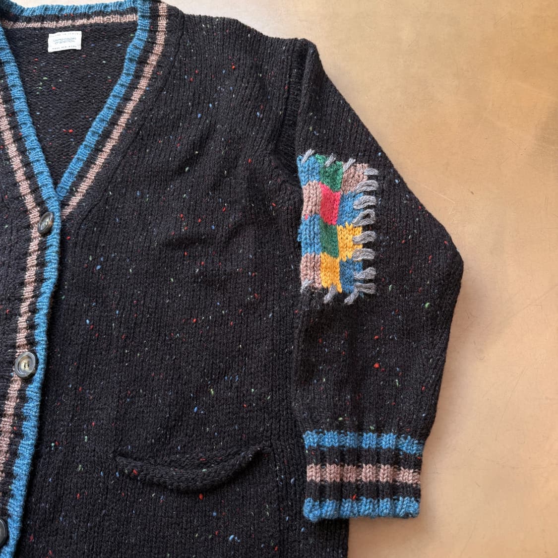 베네통 퓨어 뉴 울 가디건 M ~ L 상품이미지3