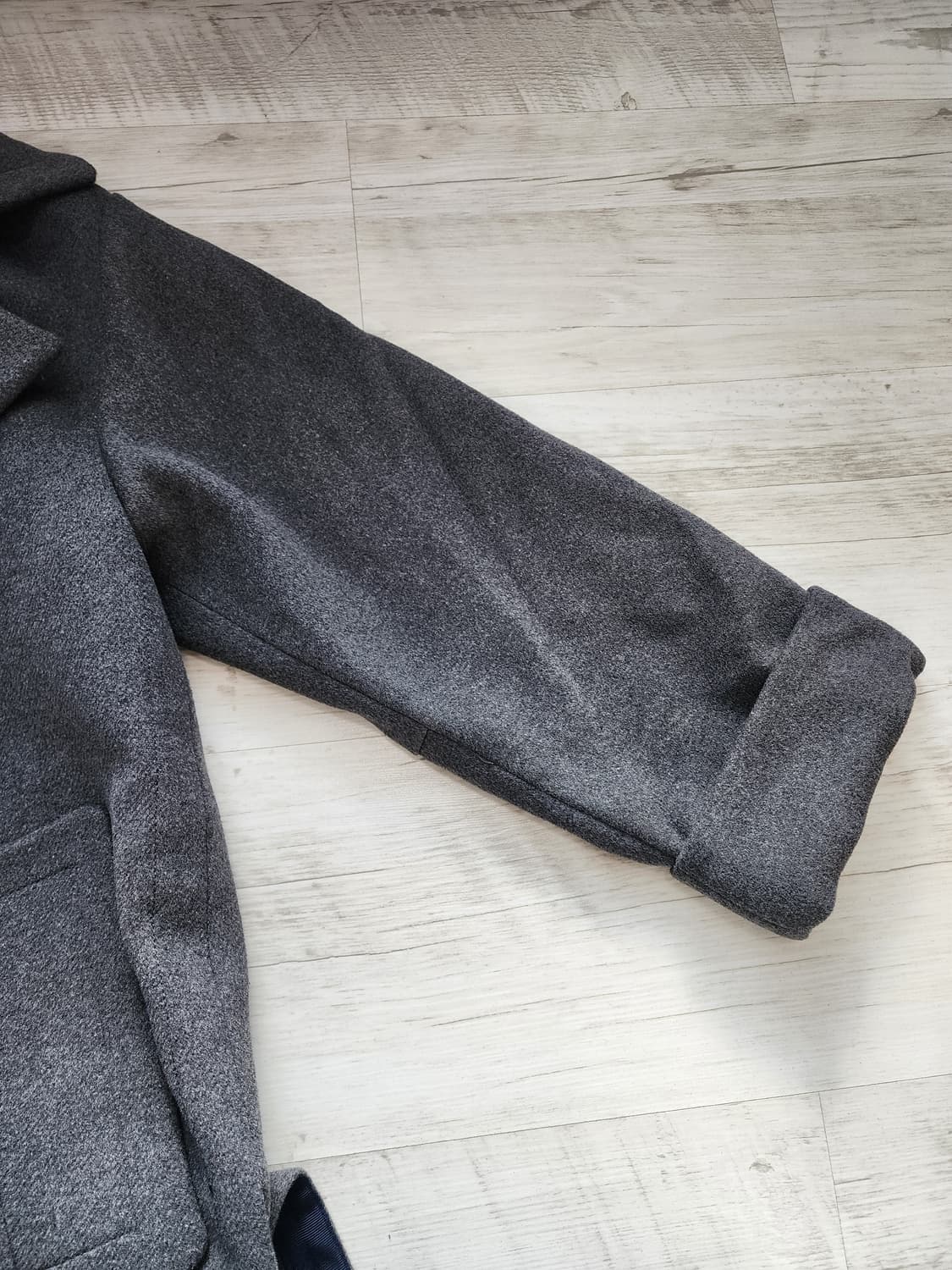 L'ECCOVE 레코브 올혼방 여성 코트 팜. (66~77)사이즈 그레이 상품이미지3