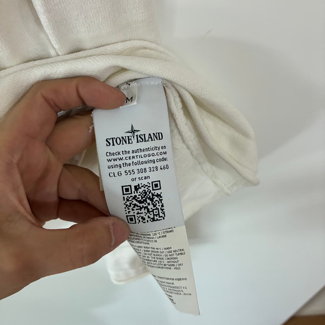 스톤 아일랜드 롱 슬리브 리스 니트 상품이미지7