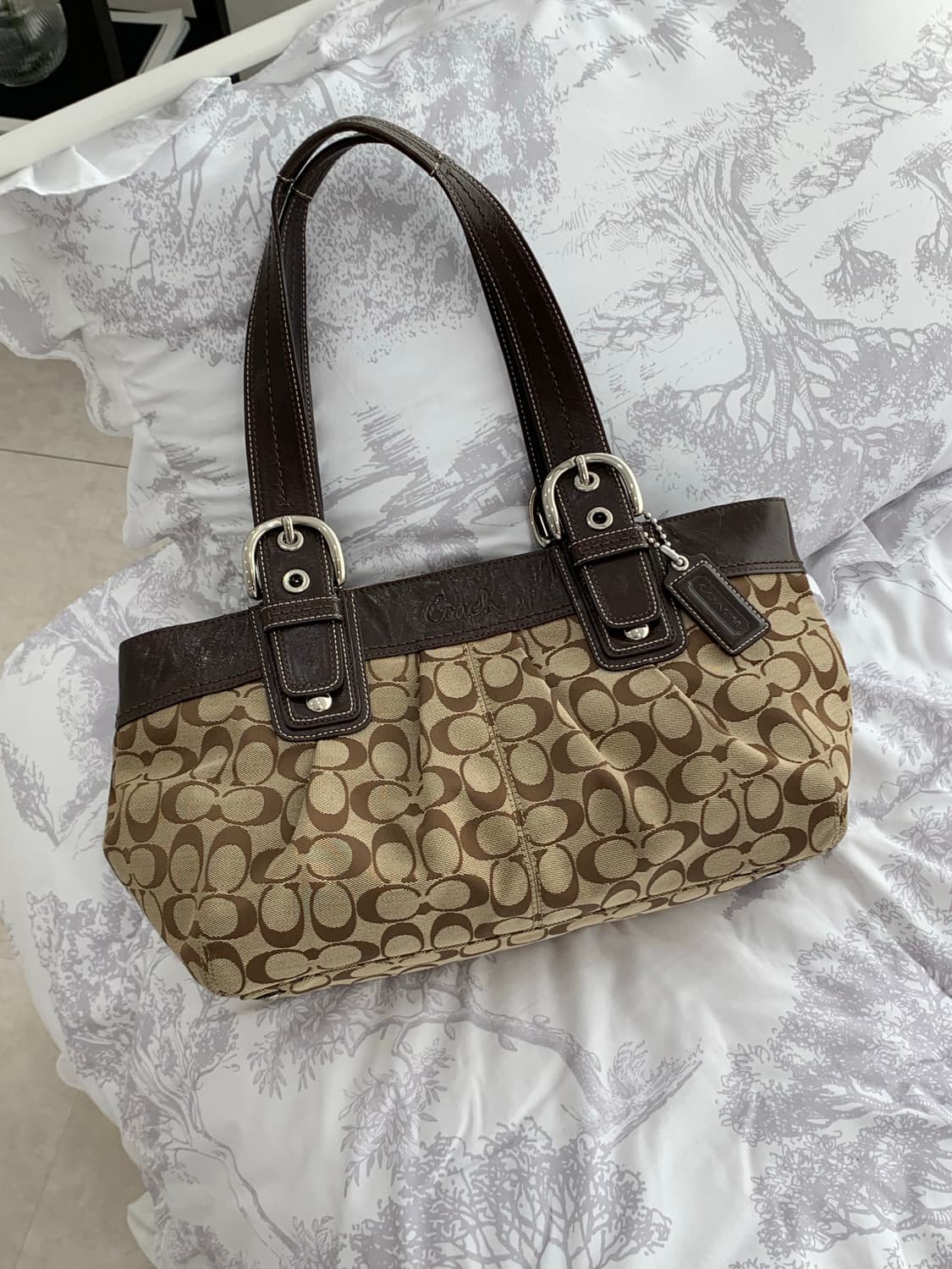 [S급] Coach Vintage Brown Shoulder Bag 상품이미지1